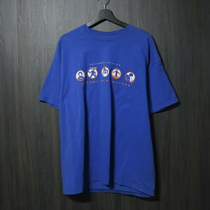 90s VINTAGE TEE Universal Studios �hWarning  Original Tag XL ���j�o�[�T���E�X�^�W�I�E�W���p�� ����T�V���c �u���[