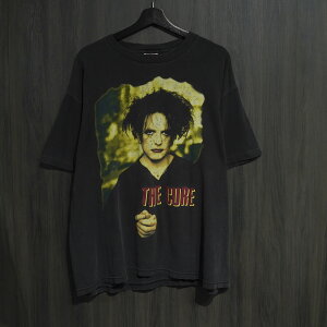 90s VINTAGE TEE The Cure  Treasure  WILD OATS XL �U�E�L���A�[ ����T�V���c �u���b�N