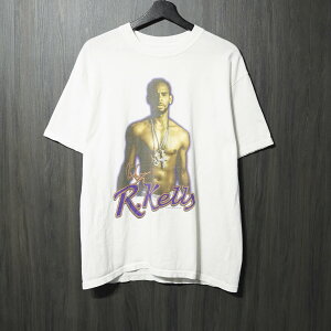 00s VINTAGE TEE R.Kelly TOUR SOLD OUT Gildan L R�E�P���[ ���� T�V���c �z���C�g
