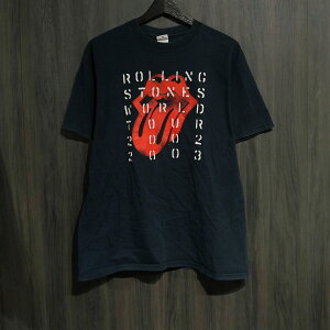 90s VINTAGE TEE Rolling Stones World Tour  anvil L ���[�����O�E�X�g�[���Y ����T�V���c �u���b�N