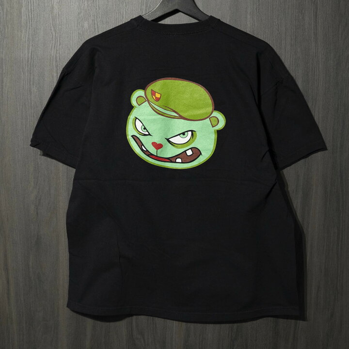 楽天市場】00s VINTAGE TEE Happy Tree Friends ” Promo Tee Black 
