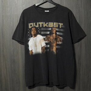 00S VINTAGE TEE Outkast �h Stank Love Tour 2001 �hDELTA L �A�E�g�L���X�g ���� T�V���c �u���b�N