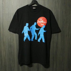 90s VINTAGE TEE The Genesis  1992 Tour  JERZEES XL ����T�V���c �u���b�N