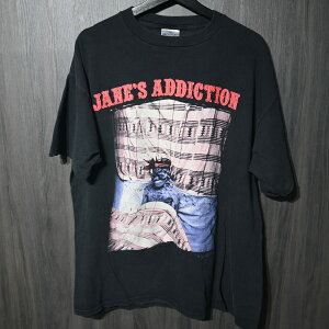 90s VINTAGE TEE Jane's Addiction  1991 Article1 Tour  BROCKUM OSFA �W�F�[���Y�E�A�f�B�N�V���� ����T�V���c �u���b�N