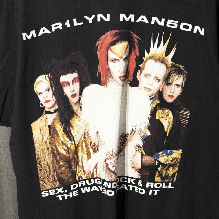 楽天市場】90s VINTAGE TEE Marilyn Manson 