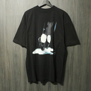90s VINTAGE TEE Michael Jackson  History World Tour  Original Tag XL �}�C�P���E�W���N�\�� ���� T�V���c �u���b�N