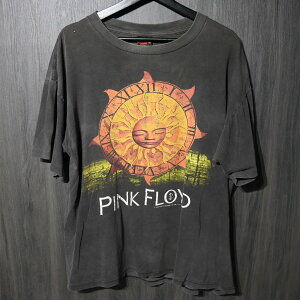 90s VINTAGE TEE Pink Floyd  Sun Dial  BROCKUM L �s���N�E�t���C�h ���� T�V���c �u���b�N