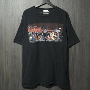 90s VINTAGE TEE Disney " Villans " OriginalTag Fits XL fBYj[ TVc ubN