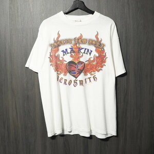 90s VINTAGE Aero Smith Mama Kin Get A Grip Tour CutTag Fits XL �G�A���X�~�X ����T�V���c �z���C�g