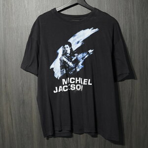 90s VINTAGE TEE Michael Jackson Tour Boot  EURO XL �}�C�P���E�W���N�\�� ����T�V���c �u���b�N