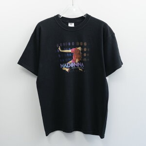 00s VINTAGE TEE Madonna  2006 Tour  JERZEES L �}�h���i ����T�V���c �u���b�N