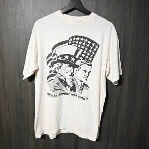 90s VINTAGE TEE Rage Against The Machine "North American Tour Barbara Kruger" giant L ���C�W�E�A�Q�C���X�g�E�U�E�}�V�[�� ���� T�V���c �z���C�g