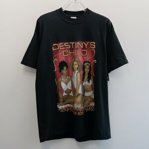00s VINTAGE TEE Destiny's Child  Destiny Fulfilled Tour 2005 Boot  JERZEES XL �f�X�e�B�j�[�Y�E�`���C���h ����T�V���c �u���b�N