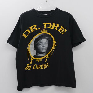 90s VINTAGE TEE Dr.Dre  The Chronic  Tour Champ L �h�N�^�[�E�h���[ ����T�V���c �u���b�N