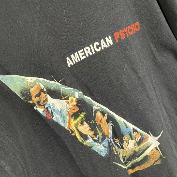 楽天市場】00s American Psycho Movie Promo Gildan XL ヴィンテージ 