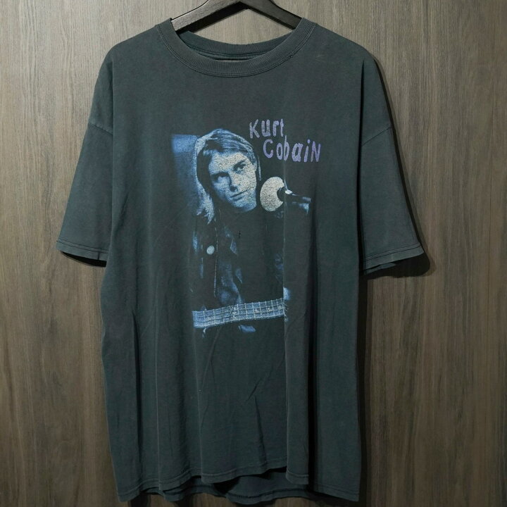 楽天市場】00s VINTAGE TEE Nirvana Kurt Cobain 