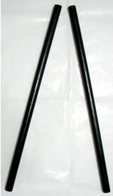 カリ・エスクリマ スティック(オリシ) ロイヤルウッド製 黒色塗装 1対(2本セット)直径3.0cm