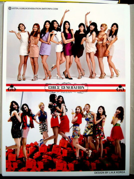 楽天市場】Girls Generation(少女時代) ポスター【45cm×62cm】 : 天宝堂