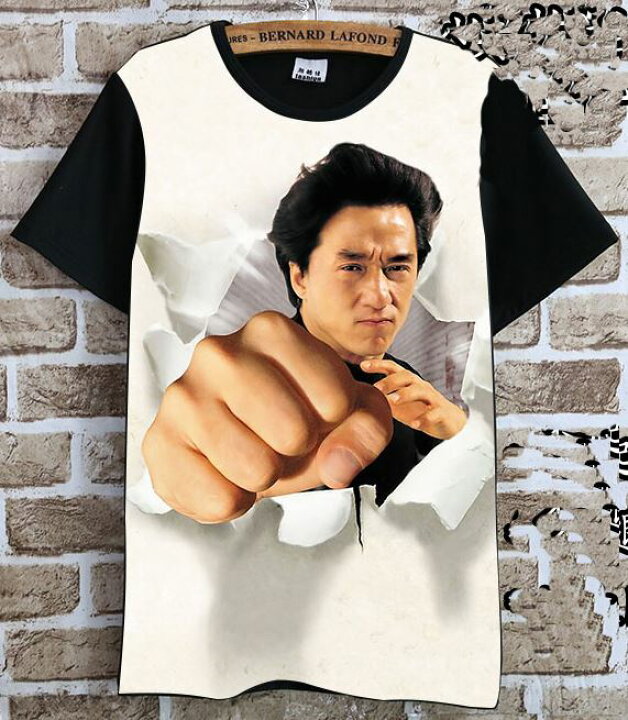 楽天市場】ジャッキー・チェン（成龍） Tシャツ 白1 : 天宝堂