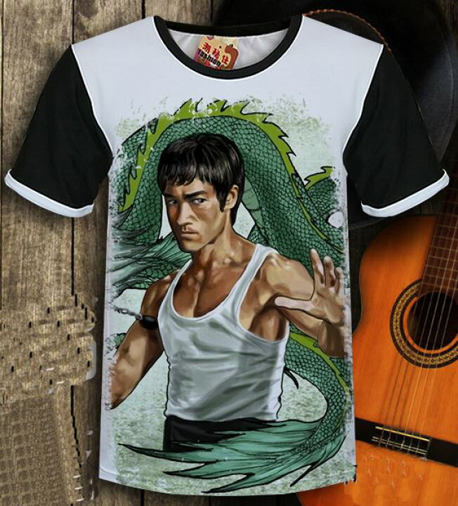 楽天市場】ブルース・リー（李小龍） Tシャツ 白2 : 天宝堂