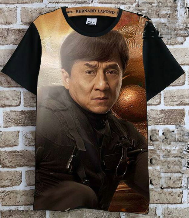 楽天市場】ジャッキー・チェン（成龍） Tシャツ 黒9 : 天宝堂
