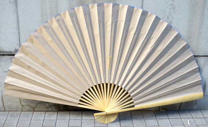 楽天市場】書画 壁掛け 大扇子90cm 虎 「気壮山河」 背景白色 : 天宝堂