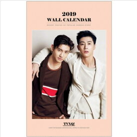 東方神起 TVXQ! 2019年壁掛けカレンダー K-STAR PHOTO WALL CALENDAR 2019