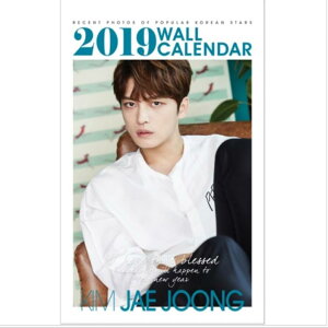 KIM JAE JOONG �L���W�F�W���� 2019�N�Ǌ|���J�����_�[ K-STAR PHOTO WALL CALENDAR 2019
