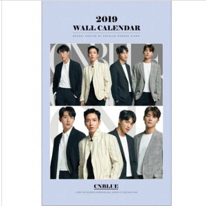CNBLUE �V�[�G�k�u���[ 2019�N�Ǌ|���J�����_�[ K-STAR PHOTO WALL CALENDAR 2019