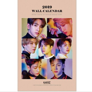 GOT7 �K�b�g�Z�u�� 2019�N�Ǌ|���J�����_�[ K-STAR PHOTO WALL CALENDAR 2019