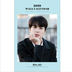 �h�e���N�c BTS �W�� JIN 2019�N�Ǌ|���J�����_�[ K-STAR PHOTO WALL CALENDAR 2019