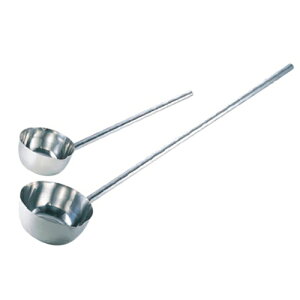 ひしゃく 直径24cm×柄50cm 長柄付口付 18-8/業務用/新品/小物送料対象商品