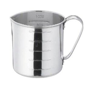 計量水マス 口付 2L 18-8 クローバー/業務用/新品/テンポス