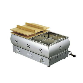 876000 【EBM】電気おでん鍋 4仕切 幅390×奥行300×高さ310(mm) 【業務用/新品】【送料無料】