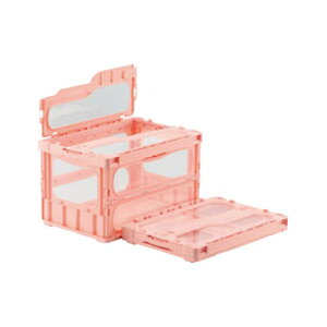 サンコー オリコン マドコンライト(蓋一体型)C-30B ピンク 幅530×奥行366×高さ232(mm)/プロ用/新品 /小物送料対象商品