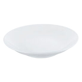 磁器 中華・洋食兼用食器 白フカヒレ皿 8inch 高さ50(mm)/プロ用/新品 /小物送料対象商品