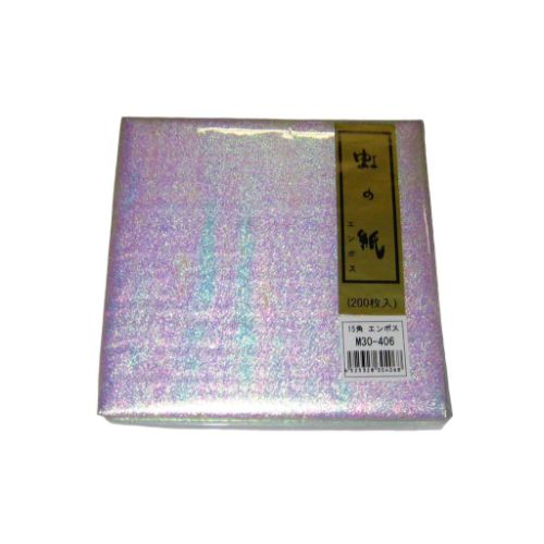 虹の紙エンボス(200枚入) M30-406/プロ用/新品 /小物送料対象商品