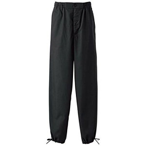 作務衣パンツ EL3378−8(男女兼用)黒 LL/業務用/新品/小物送料対象商品