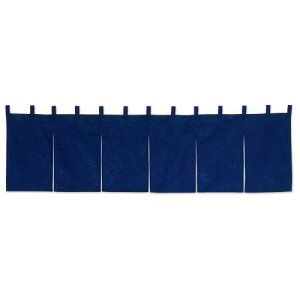 カウンターのれん 綿麻無地 001-10 紺/業務用/新品/小物送料対象商品
