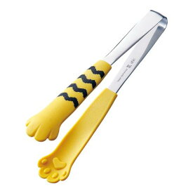 卓上トング きゃっちだにゃん しま 黄/業務用/新品/小物送料対象商品