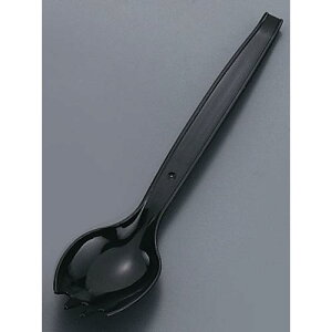 使い捨てフォークスプーン #160 (500本入)黒 袋入/業務用/新品/小物送料対象商品