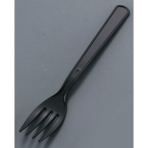 使い捨てフォーク #160(500本入) 黒 袋入/業務用/新品/小物送料対象商品