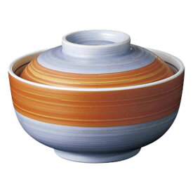 煮物碗 【あけぼの 円菓子碗】 身の外形直径:120・蓋つきの高さ:85【業務用】
