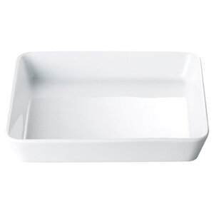 フードパン 白磁 23cm正角フードパン 幅230mm×奥行230mm×高さ38mm/業務用/新品/小物送料対象商品
