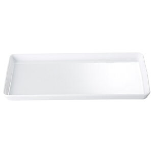 プレート 長角ケーキプレート 特白磁 12.0吋 幅308mm×奥行195mm×高さ15mm/業務用/新品/小物送料対象商品