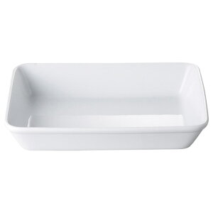 【店舗定番】フードパン 白磁ラザニアフードパン 長角10吋 幅265mm×奥行196mm×高さ50mm/業務用/新品/小物送料対象商品