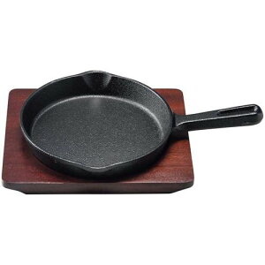 【店舗定番】トキワ 鉄製ステーキ皿 柄付 小 17cm【トキワ】/業務用/新品/小物送料対象商品