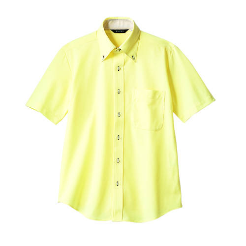 ニットシャツ 兼用 半袖 ZK2712-3CB 業務用 イエロー 世界の人気ブランド 新品 買取 小物送料対象商品