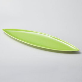 グリーン釉31cm葉型皿 31.2×8×1.5cm 130-078 (5個入) /業務用/新品/小物送料対象商品