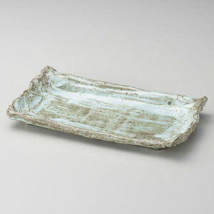 乾山土灰25cm長角皿 27.8×16.8×4.5cm 142-078/業務用/新品/小物送料対象商品